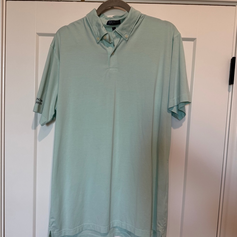 Peter Millar Mint Green Polo Shirt